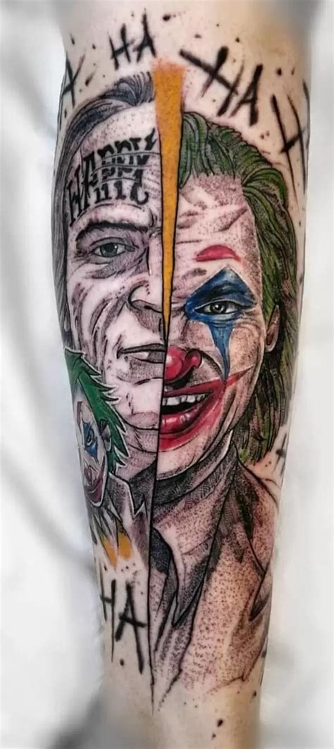 joker tattoo meaning gang